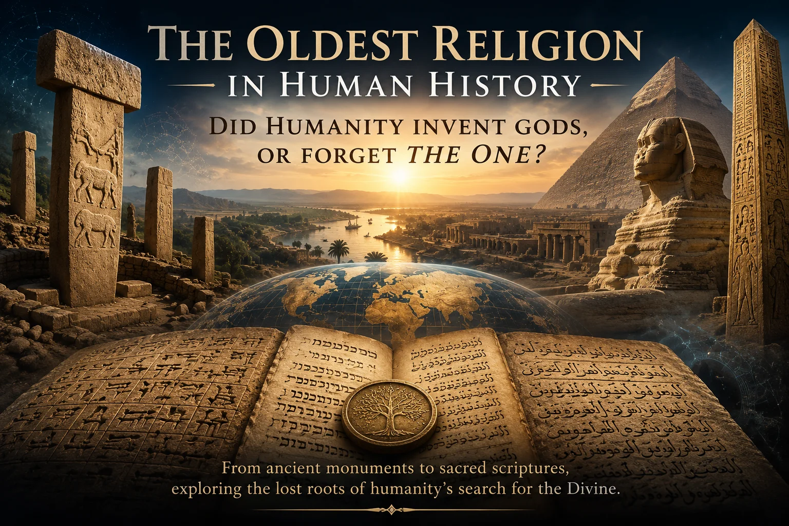 The Oldest Religion in Human History: Did Humanity Invent Gods, or Forget the One? — Religion article by Jossef Salman