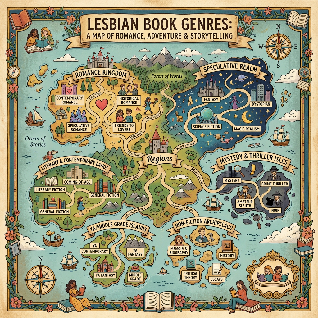 Sapphic Romance Books: A Guide to 10 Irresistible Sub-Genres — Sapphic Romance article by Jossef Salman