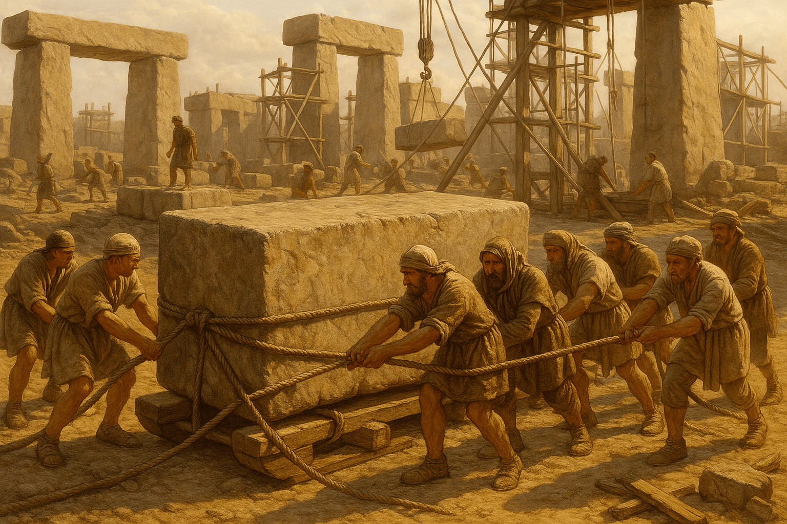 The Science Behind Ancient Construction — Science article by Jossef Salman
