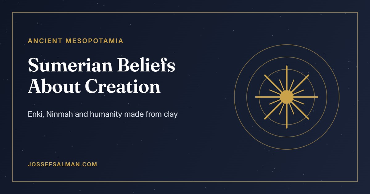 What Did Sumerians Believe About Creation?