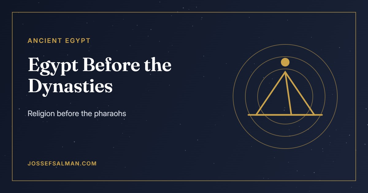 Was Egypt Religious Before the Dynasties?